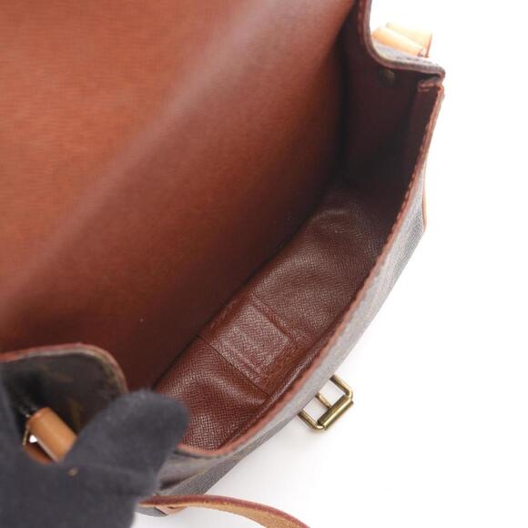 LOUIS VUITTON Brown Monogram Leather Shoulder Bag - Picture 3 of 12
